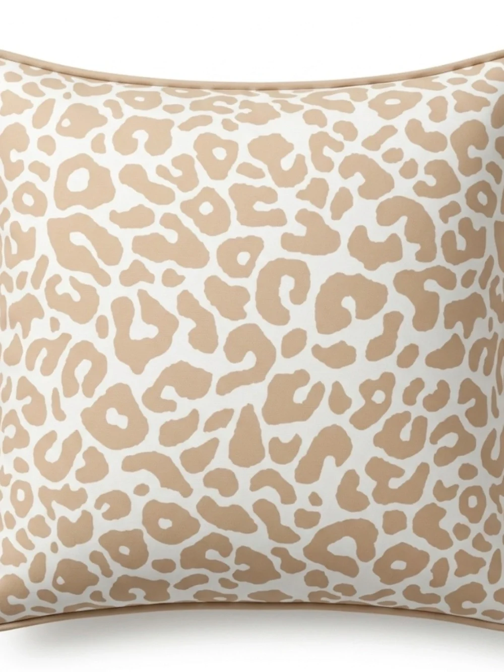 Luxury Cream/ light brown colour cheetah print pillow covers 18’BeyondTapestry